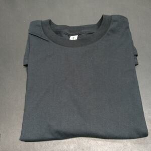 Buy 4 Get 2 FREE Gildan Men Heavy Cotton Crewneck T-shirt Black